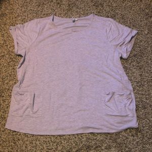 EUC Plus size lavender top